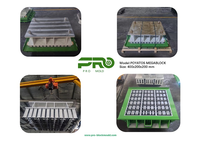 ¡Profundizando en el mercado extranjero de Oriente Medio! Los moldes para ladrillos huecos POYATOS MEGABLOCK se exportan con éxito a Dubái ¡Profundizando en el mercado extranjero de Oriente Medio! Los moldes para ladrillos huecos POYATOS MEGABLOCK se exportan con éxito a Dubái