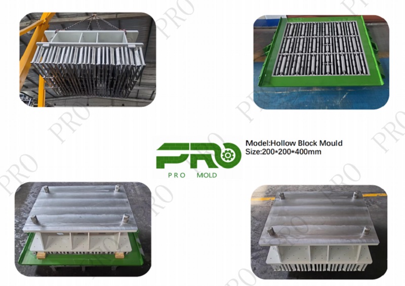 Moldes para bloques huecos de alta gama PRO MOLD entregados con éxito a Arabia Saudita para las máquinas de fabricación de ladrillos POYATOS Moldes para bloques huecos de alta gama PRO MOLD entregados con éxito a Arabia Saudita para las máquinas de fabricación de ladrillos POYATOS