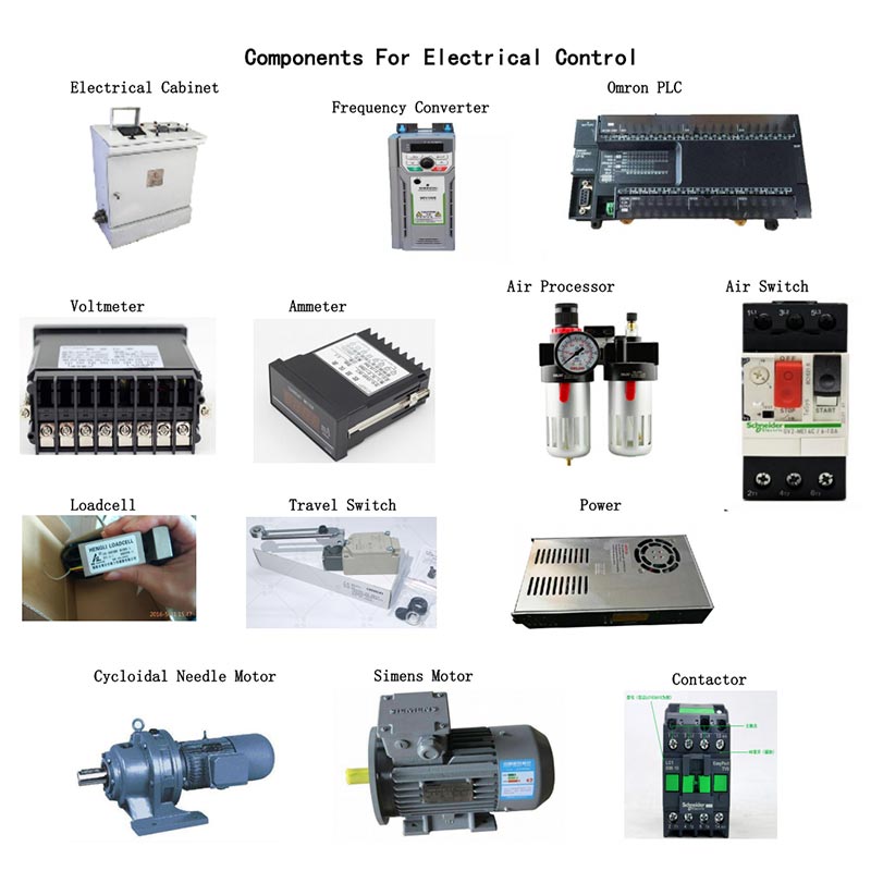 Piezas de repuesto del control eléctrico de la máquina de ladrillos