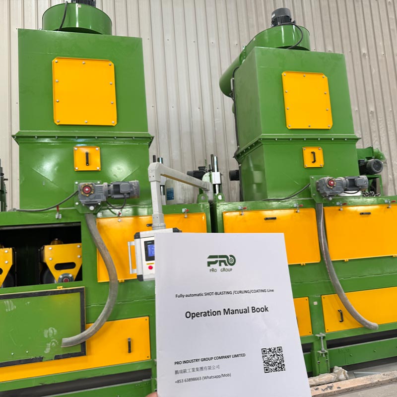 Máquina de tratamiento de superficies que se encrespa de voladura automática del ladrillo concreto del cemento Máquina de tratamiento de superficies que se encrespa de voladura automática del ladrillo concreto del cemento