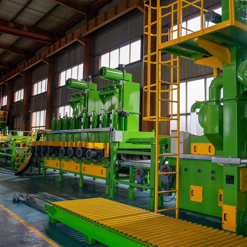 Máquina de tratamiento de superficies que se encrespa de voladura automática del ladrillo concreto del cemento