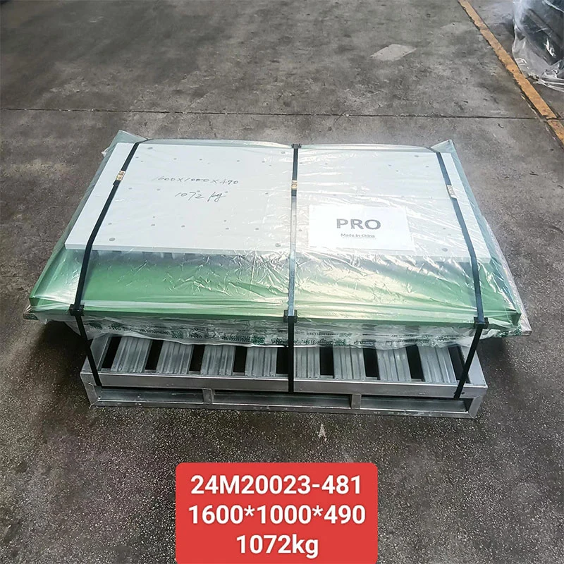 Molde de adoquín entrelazado de hormigón para máquina bloquera