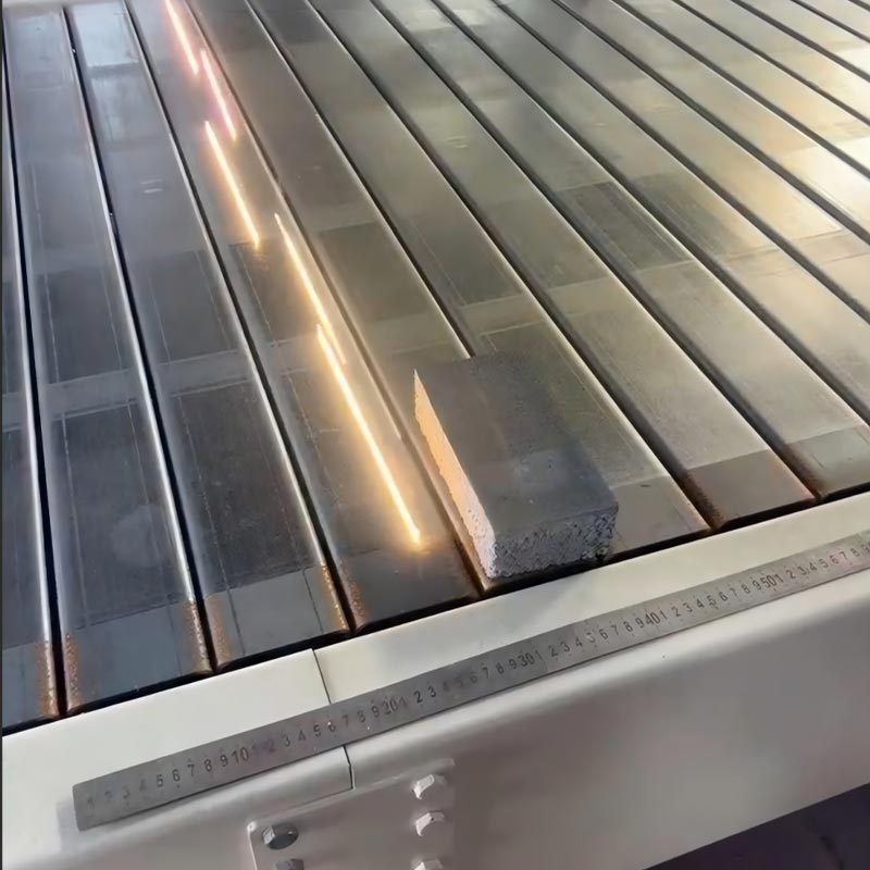 Máquina de tratamiento de superficies láser para adoquines de hormigón Máquina de tratamiento de superficies láser para adoquines de hormigón