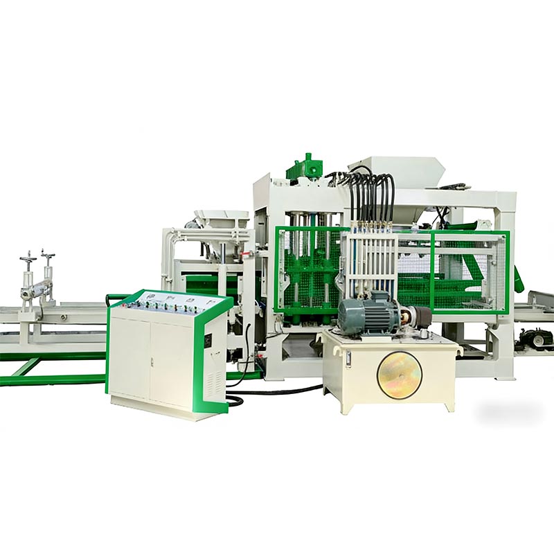 Máquina para fabricar ladrillos de bloques huecos
