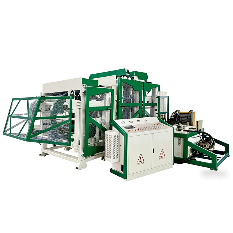 Máquina para fabricar ladrillos de bloques huecos