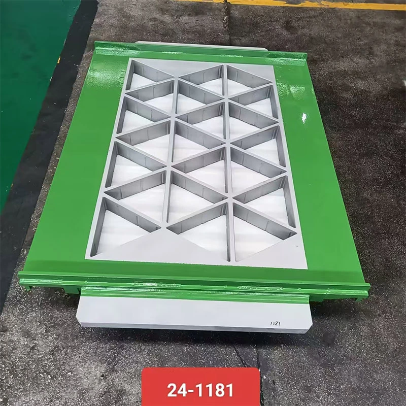 Molde de adoquín de hormigón entrelazado