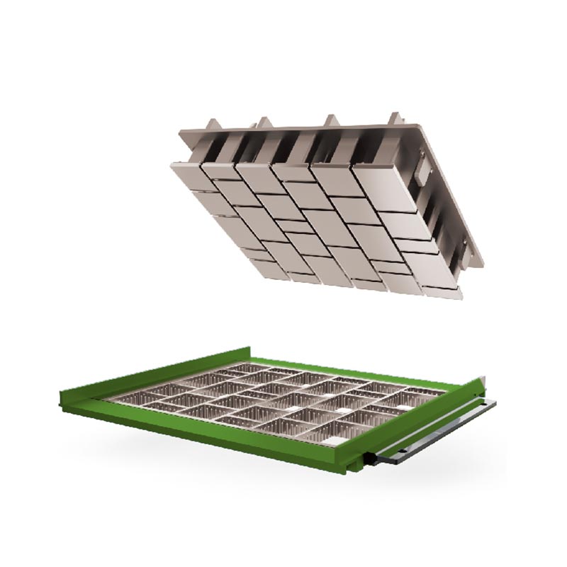 Molde de ladrillo de hormigón adoquín